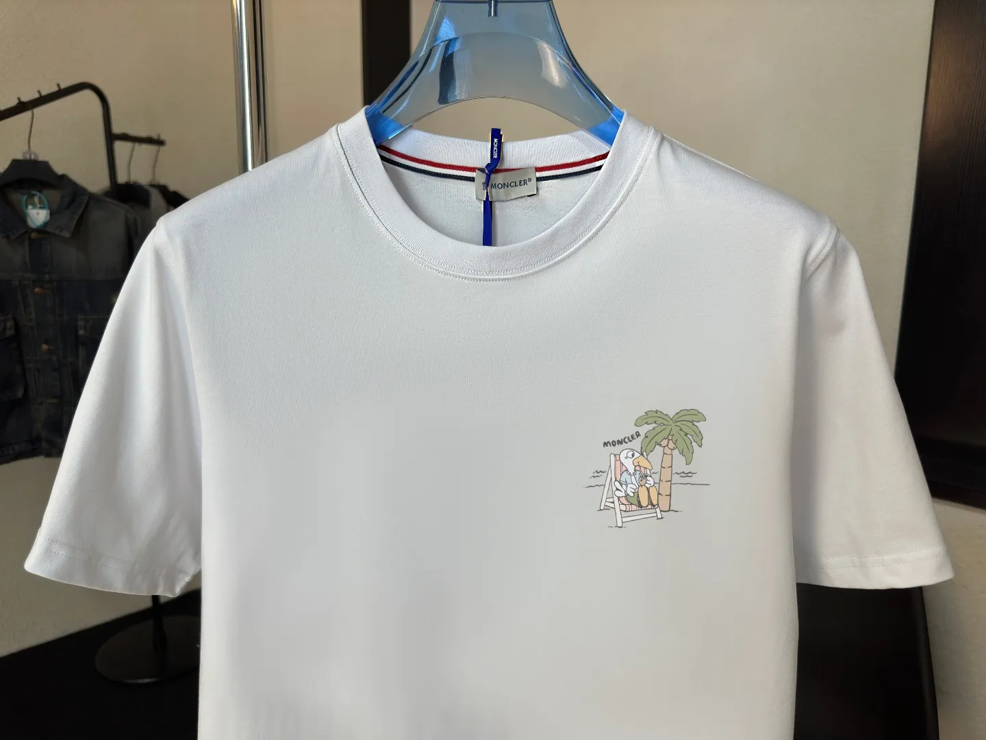 P80💰《Moncler~ 》 2026New Arrival Quality T ， , Versatile Quality ！ ‼ 32 250G ‼ ， ， ， ， T 🤪 Sizes：S-M-L-XL-2XL ：Black，White， Same Style
